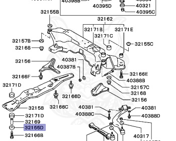 Mitsubishi - Eclipse - D32A - 1996 - MNGFLFJ - 4G63