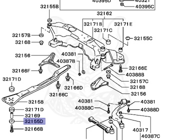 Mitsubishi - Galant - E54A - 1992 - SRGE - 6A12