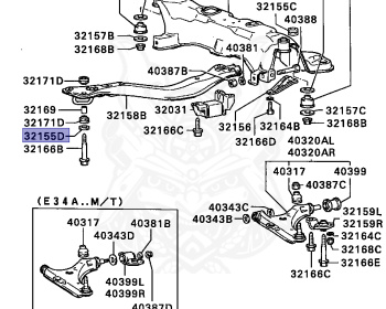 Mitsubishi - Galant - E34A - 1990 - SNUTP - 4D65