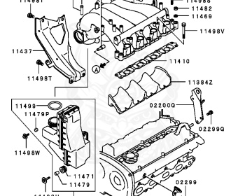 Mitsubishi - Mirage Dingo - CQ2A - 2000 - LEHC - 4G15