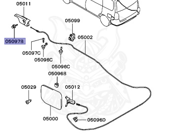 Mitsubishi - Chariot Grandis - N84W - 1997 - LRPC - 4G64
