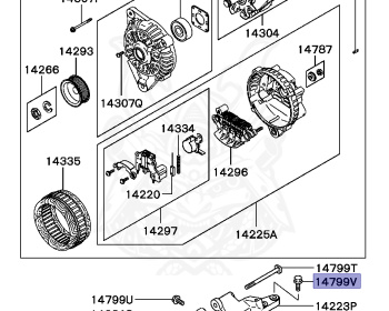 Mitsubishi - Diamante - F13A - 1992 - SRHM - 6G73