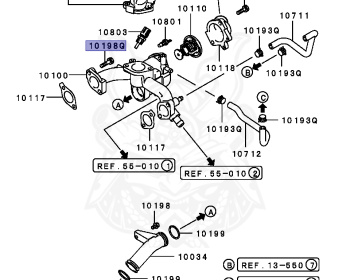 Mitsubishi - Lancer - CB6A - 1991 - PNHM - 6A10