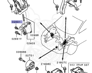 Mitsubishi - Lancer Evolution X - CZ4A - 2010 - SNXFZ - 4B11T