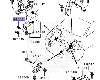 Mitsubishi - Outlander - CW5W - 2005 - XTHHZ - 4B12