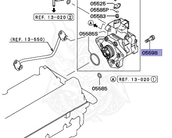 Mitsubishi - Galant - EA1A - 1996 - PRGC - 4G93
