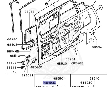 Mitsubishi - Pajero - V97W - 2008 - LYXY - 6G75