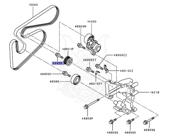 Mitsubishi - Outlander - GF7W - 2013 - XTXX - 4J11