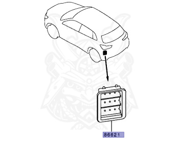 Mitsubishi - RVR - GA3W - 2014 - XTLHZ - 4B10