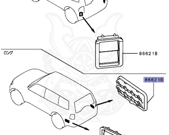 Mitsubishi - Pajero - V87W - 2008 - MYXY1 - 6G75