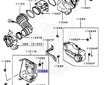 Mitsubishi - Chariot - N43W - 1995 - HLNGF2 - 4G63