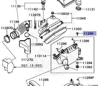 Mitsubishi - Grandis - NA4W - 2003 - LRGYZ1 - 4G69