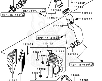 Mitsubishi - Legnum VR-4 - EC5W - 2000 - LYGF3 - 6A13