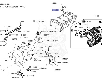 Mitsubishi - RVR - GA4W - 2011 - XTLX - 4J10