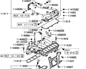 Mitsubishi - Pajero - V63W - 1999 - MNUVQ - 6G72