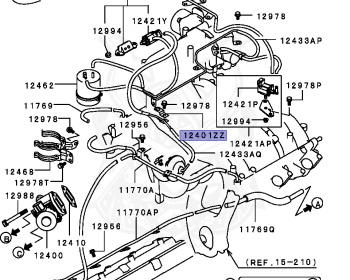 Mitsubishi - Diamante - F46A - 2005 - TYHC2 - 6G72