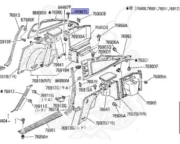 オーダー専用ページ Genuine Laurel C32 Interior OEM parts supplied from Japan - Nengun