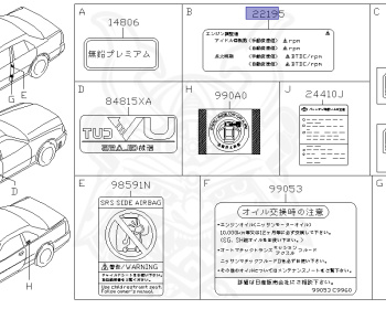 Nissan - Skyline GT-R - BNR34 - 1999 - GTR TYPE - 2 door hard top (2K) - MANUAL MISSION 6-SPEED(MT.F6) - Hi-Cas 4-Link (HI.4WD) - RB26DETT
