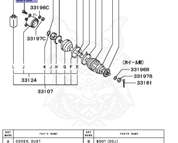 Mitsubishi - Pajero Evolution - V55W - 1992 - GNXH - 6G74