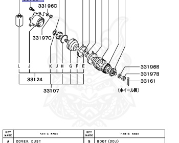 Mitsubishi - Pajero - V73W - 1999 - LRHVQ1 - 6G72