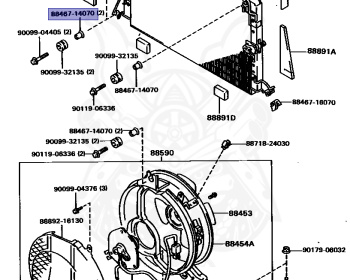 Toyota - Tercel - EL31 - 1989 - EX TYPE - 3 DOOR - Automatic - 3E