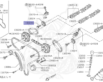 Nissan - Skyline - V35 - 2002 - 250GT - SEDAN(S) - 2 WHEEL DRIVE(2WD) - AUTOMATIC-FLOOR SHIFT(AT.F4) - VQ25DD