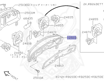 Nissan - Skyline GT-R - BNR34 - 1999 - GTR TYPE - 2 door hard top (2K) - MANUAL MISSION 6-SPEED(MT.F6) - Hi-Cas 4-Link (HI.4WD) - RB26DETT