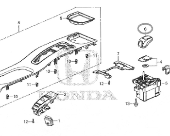 Honda - Knob COMP Select