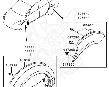 Mitsubishi - Grandis - NA4W - 2007 - LRPY2 - 4G69