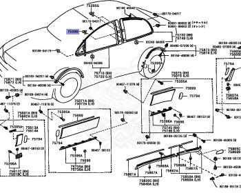 Toyota - Aristo - JZS147 - 1991 - 3.0Q TYPE - 2JZGE