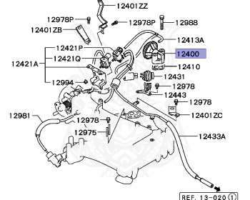 Mitsubishi - Delica - PD6W - 1994 - NSEGE1 - 6G72