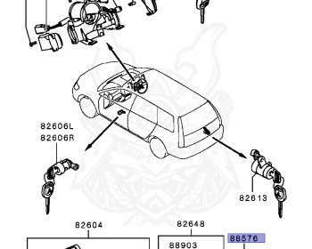 Mitsubishi - Lancer Evolution Wagon - CT9W - 2001 - LYGFZ - 4G63