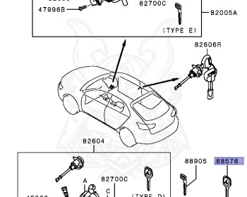 Mitsubishi - Galant Fortis Sport Back - CX4A - 2010 - LTMH - 4B11