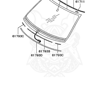 Mitsubishi - Airtrek - CU4W - 2001 - LRMCZ - 4G64
