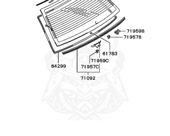 Mitsubishi - Lancer Evolution VII - CT9A - 2001 - SNGFZ - 4G63