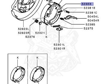 Mitsubishi - Galant VR-4 - EC5A - 1999 - SNGF3 - 6A13