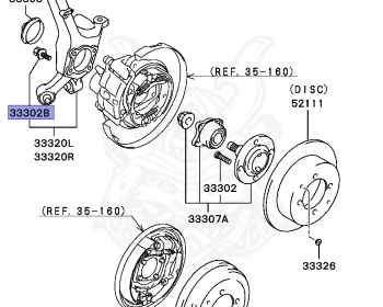 Mitsubishi - Galant - E54A - 1993 - PNXM - 6A12