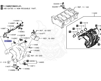 Mitsubishi - RVR - GA3W - 2015 - XTHHZ - 4B10