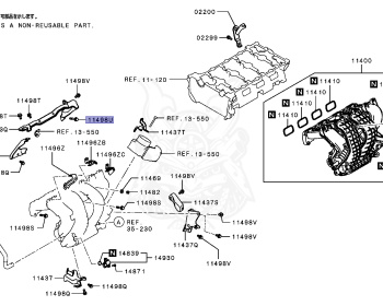 Mitsubishi - Outlander - GF7W - 2013 - XTXX - 4J11
