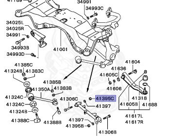 Mitsubishi - Legnum VR-4 - EC5W - 1998 - LYGF - 6A13