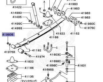 Mitsubishi - Minicab Truck - U42T - 1996 - HNSV7 - 3G83
