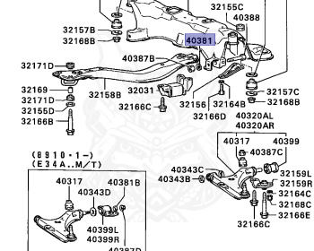 Mitsubishi - Galant - E33A - 1989 - LNUM2 - 4G63