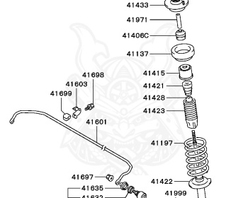 Mitsubishi - Sigma - F13AK - 1990 - SNJM - 6G73