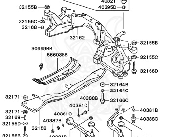 Mitsubishi - Diamante - F31AK - 1997 - TYHM - 6G73
