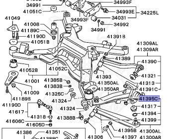 Mitsubishi - GTO - Z15A - 1994 - MJGF - 6G72
