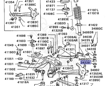 Mitsubishi - Galant VR-4 - E39A - 1987 - SNGM - 4G63