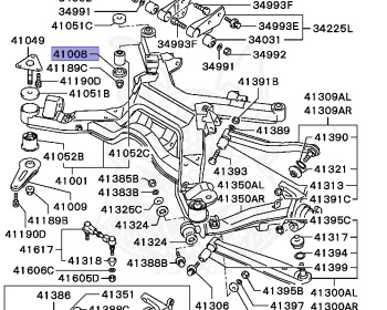 Mitsubishi - GTO - Z16A - 1990 - MJGF - 6G72