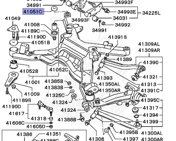 Mitsubishi - GTO - Z15A - 1993 - MJGF - 6G72