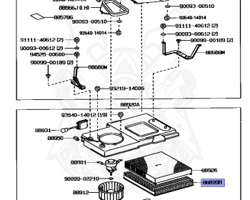 Toyota - Avalon - MCX10 - 1998 - SEDAN - 1MZFE