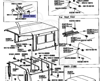Toyota - Land Cruiser - BJ40 - 1978 - SOFTTOP (TARPAULIN CANVASTOP OR VINYLTOP) - Manual - B